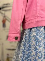 Gucci roze denim jasje meisje maat 6 (116), Kinderen en Baby's, Kinderkleding | Maat 116, Gebruikt, Gucci EU, Customercare@gucci.com