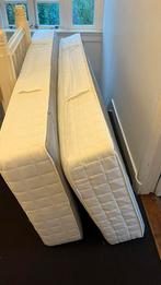 Hyllestad matras IKEA 2x 80 x 200 + traagschuim topper, 80 cm, Matras, Gebruikt, Eenpersoons