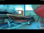 Helderse houten vlet, Watersport en Boten, Ophalen, Gebruikt, Binnenboordmotor, 6 meter of meer