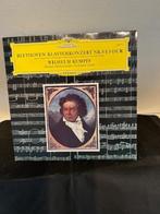 WILHELM KEMPFF BEETHOVEN PIANO CONCERTO NO. 5, Cd's en Dvd's, Vinyl | Klassiek, Ophalen of Verzenden, Romantiek, Zo goed als nieuw