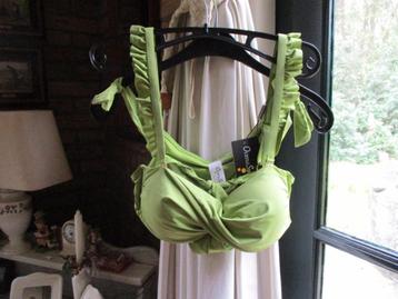 mj/NIEUW! OCEANA SUN/bikini/maat 40 padded cups B/C gifgroen beschikbaar voor biedingen