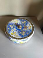 Vintage Albert Heijn koektrommel blik trommel, Verzamelen, Blikken, Ophalen, Gebruikt, Koek(jes)