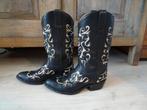 Tony Mora western cowboy boots laarzen maat 40 41, Ophalen of Verzenden, Zo goed als nieuw, Zwart, Hoge laarzen