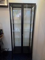 Ikea Milsbo Vitrinekast - Antraciet, Ophalen, Met deur(en), 50 tot 100 cm, Zo goed als nieuw