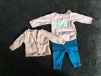 Schattig setje maat 56 - meisje. Newborn  o.a. Z8, Ophalen of Verzenden, Zo goed als nieuw, Z8, Meisje