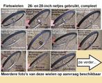 Fiets achter- en voorwielen 26- en 28-inch, gebruikt + band, Gebruikt, Algemeen, Ophalen, Overige merken