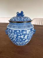 Antieke Chinese Gemberpot met Deksel, Antiek en Kunst, Ophalen of Verzenden