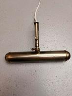 Vintage messing Schilderijlamp, Ophalen of Verzenden, Gebruikt, Metaal
