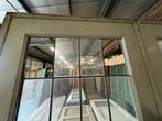 Set schuif / en-suite deuren met glas in lood 218x166cm., Ophalen