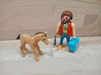 Playmobil 5820 veulen met arts dierenarts dokter paard, Ophalen of Verzenden, Gebruikt