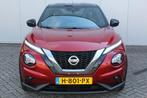 Nissan Juke 1.0-117pk DIG-T Tekna. Keurig nette, erg luxe en, Voorwielaandrijving, 12 maanden, Leder en Stof, Origineel Nederlands