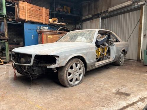 Mercedes W126 500 SEC Project auto / opknapper., Auto's, Mercedes-Benz, Particulier, Benzine, Coupé, Automaat, Achterwielaandrijving