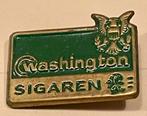 Vier oude Speldjes Washington Sigaren, Verzamelen, Ophalen of Verzenden, Gebruikt, Merk, Speldje of Pin