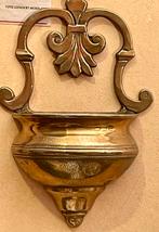 Messing Wijwaterbakje klokgaaf, Ophalen of Verzenden