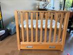Houten babybox met lade 80x100, Kinderen en Baby's, Boxen, Ophalen, Zo goed als nieuw, Lade