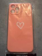 Roze iPhone 12 Pro Max Hoesje met Hart, Ophalen of Verzenden, Nieuw, IPhone 12 Pro