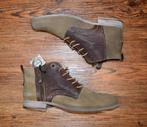 YELLOW CAB - leren enkelboots Tanner beige - maat 41, Kleding | Heren, Schoenen, Overige kleuren, Boots, Nieuw, Ophalen of Verzenden