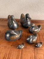 Tinnen eenden in verschillende maten, Antiek en Kunst, Antiek | Tin, Ophalen of Verzenden