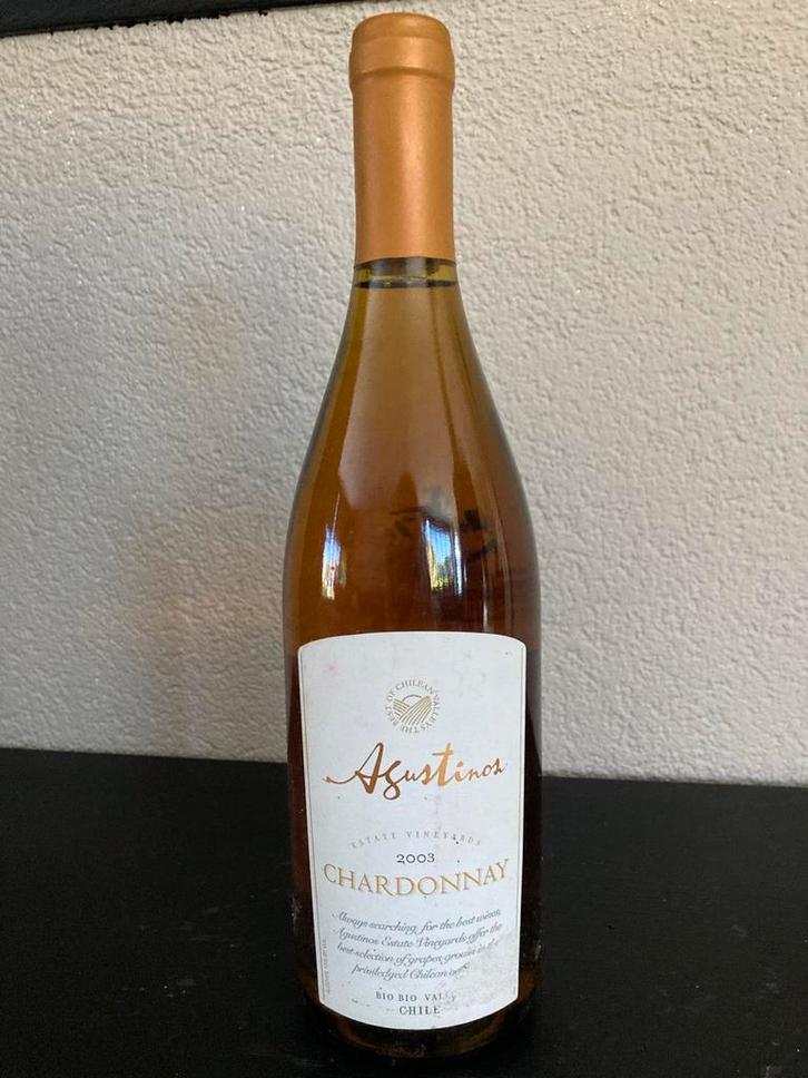 Agustinos Chardonnay 2003 - Bio Bio Valley, Chili, Verzamelen, Wijnen, Gebruikt, Witte wijn, Zuid-Amerika, Ophalen