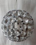 Space age aluminium hanglamp, Ophalen of Verzenden, Zo goed als nieuw, Rond, Overige materialen
