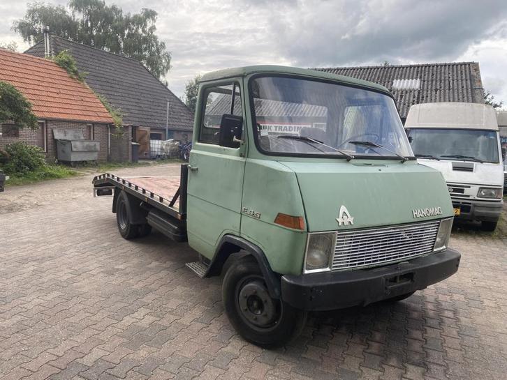 Hanomag f45 oprijwagen 1970 diesel belastingvrij, Auto's, Oldtimers, Bedrijf, Diesel, Overige carrosserieën, Handgeschakeld, Groen