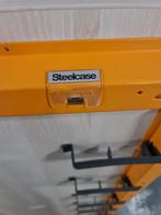 Stevige Steelcase bureau WP3812700, 160x80, Ophalen of Verzenden, In hoogte verstelbaar, Zo goed als nieuw