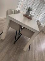 Eettafel Jan des bouvrie, Huis en Inrichting, Tafels | Eettafels, Zo goed als nieuw, Vijf personen of meer, Rechthoekig, 50 tot 100 cm