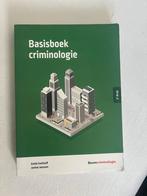 Basisboek criminologie, Boeken, Studieboeken en Cursussen, Ophalen of Verzenden, Alpha, Zo goed als nieuw, HBO