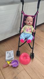 Baby Born Pop (magic) met Accessoires, Kinderen en Baby's, Speelgoed | Poppen, Ophalen of Verzenden, Gebruikt, Babypop
