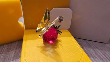 Swarovski Idyllia Vlinder Op Aardbei! NIEUW! beschikbaar voor biedingen