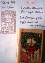 Kerst 889 Houten stempel, Hobby en Vrije tijd, Stempelen, Ophalen of Verzenden, Gebruikt, Houten stempel