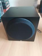 Zware Yamaha actieve subwoofer YST-SW012 ( 100 Watt ) izgs, Subwoofer, Zo goed als nieuw, 60 tot 120 watt, Ophalen