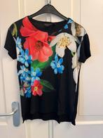 Ted Baker T-shirt , mt: 3 = 38 , kleurig voorpant ., Maat 38/40 (M), Overige kleuren, Ophalen of Verzenden, Zo goed als nieuw