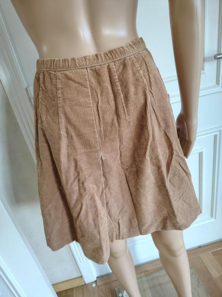 Vintage floeren rok <3, Kleding | Dames, Rokken, Zo goed als nieuw, Maat 36 (S), Bruin, Knielengte, Verzenden