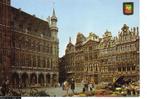 Ansichtkaart	Brussel	Grote Markt, Verzamelen, Verzenden, 1960 tot 1980, Gelopen, Brussel (Gewest)