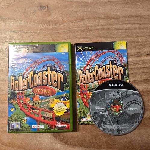 Microsoft Xbox classic Rollercoaster Tycoon, Spelcomputers en Games, Games | Xbox Original, Zo goed als nieuw, 1 speler, Vanaf 3 jaar