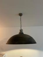 Hanglamp rond taupe, Huis en Inrichting, Lampen | Hanglampen, Ophalen, Zo goed als nieuw, 50 tot 75 cm