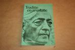 Traditie en revolutie - J. Krishnamurti, Ophalen of Verzenden, Gelezen, Overige onderwerpen