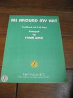 All around my hat bladmuziek, Muziek en Instrumenten, Bladmuziek, Ophalen of Verzenden, Zo goed als nieuw, Artiest of Componist