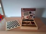 4 spelletjes in één doosje, Hobby en Vrije tijd, Gezelschapsspellen | Overige, Ophalen of Verzenden, Nieuw