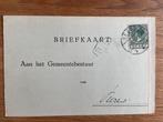 Briefkaart Beesd Vuren 1927 gemeente, Verzamelen, Ansichtkaarten | Nederland, Verzenden, 1920 tot 1940