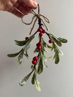 Kunst Mistletoe Maretak Decoratie rood, Diversen, Kerst, Ophalen of Verzenden, Nieuw