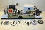 Mooi emco unimat hobby metaal draaibankje vari motor 150w, Doe-het-zelf en Verbouw, Draaibanken, Verzenden, Gebruikt, Metaaldraaibank