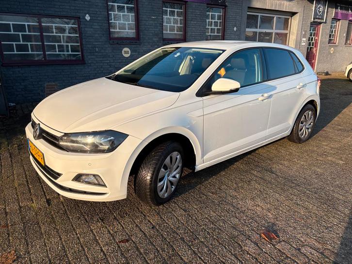Volkswagen Polo 1.0 TSI 2018 Wit ACC en Apple Carplay, Auto's, Volkswagen, Particulier, Polo, ABS, Adaptive Cruise Control, Airbags
