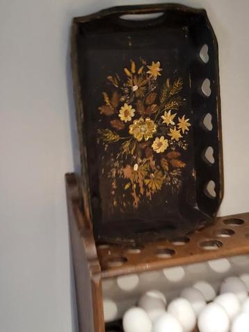 Oude Dienblaadjes - 33x21 cm beschikbaar voor biedingen