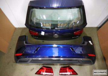 VW GOLF 7 FACELIFT ACHTERKLEP BAK ACHTERBUMPER KLEUR LC5B !! beschikbaar voor biedingen