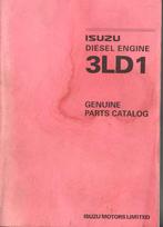 Isuzu 3LD1 motorboek, Boeken, Ophalen of Verzenden, Zo goed als nieuw, Folder
