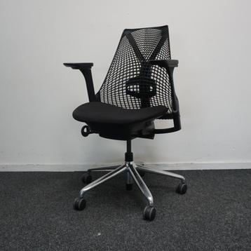 Herman Miller Sayl bureaustoel | Zwart-aluminium beschikbaar voor biedingen