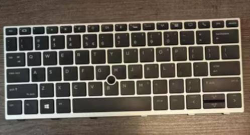 ZGAN! HP SPS-keyboard backlit W/point stick euro €85,99, Computers en Software, Toetsenborden, Zo goed als nieuw, Qwerty, Ophalen of Verzenden