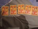 5 neppe charizards, Hobby en Vrije tijd, Verzamelkaartspellen | Pokémon, Ophalen of Verzenden, Zo goed als nieuw